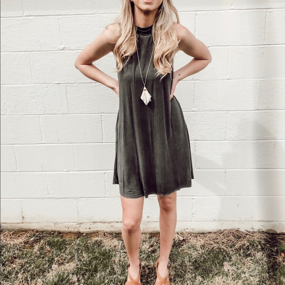 Gray Dress